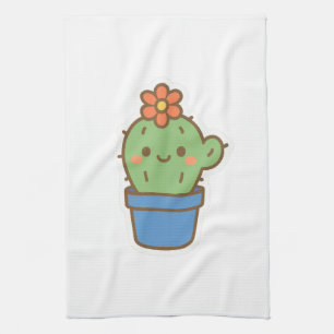 Linge De Cuisine Cactus lunaires
