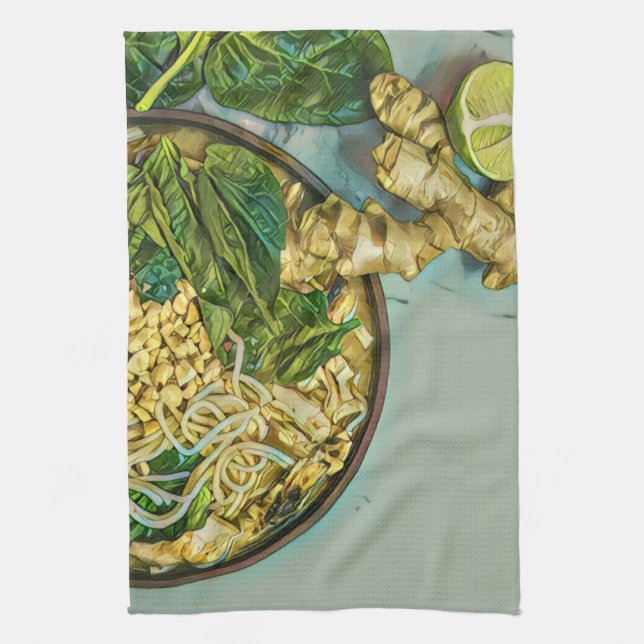 Linge De Cuisine Cadeau amoureux des nouilles (Vertical)