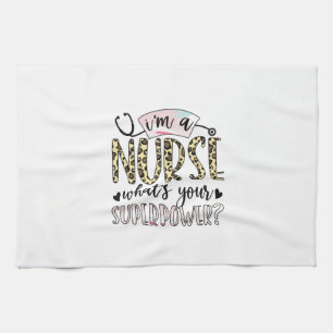 Linge De Cuisine Cadeau infirmière Fière superinfirmière