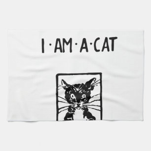 Linge De Cuisine Cadeaux de chats noirs