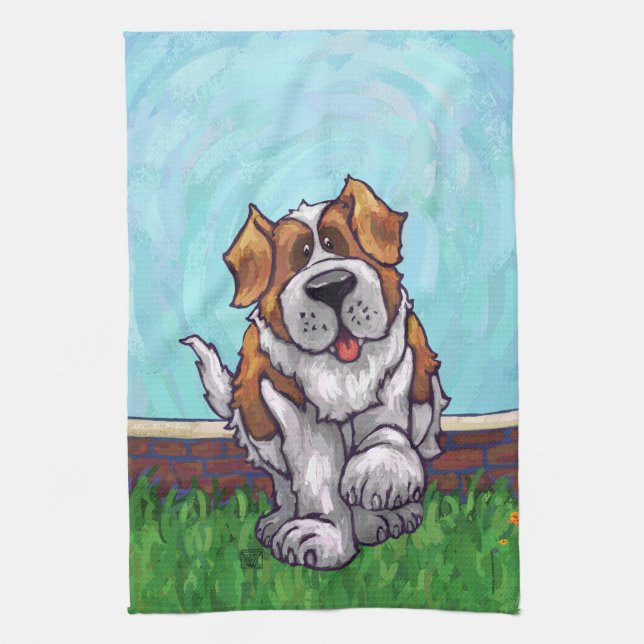 Linge De Cuisine Cadeaux et accessoires St. Bernard (Vertical)