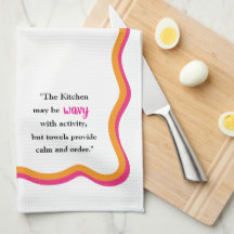 Cadre ondulé et citation fantaisiste