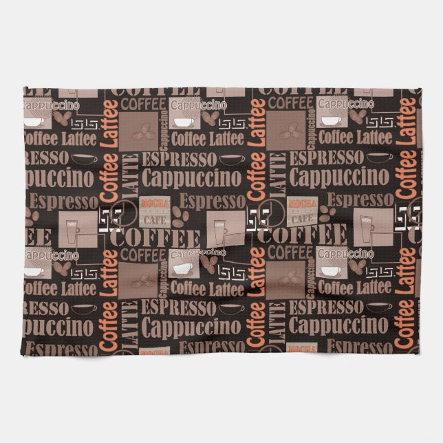 Linge De Cuisine Café (Horizontal)