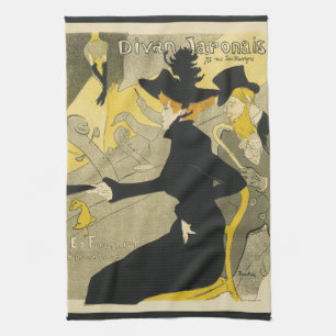 Linge De Cuisine Café-discothèque Art Nouveau vintage, Divan Japona