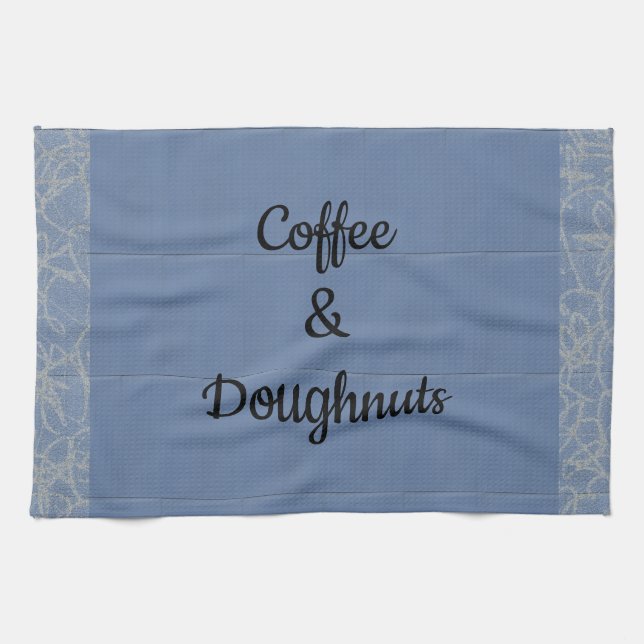 Linge De Cuisine Café et beignets (Horizontal)