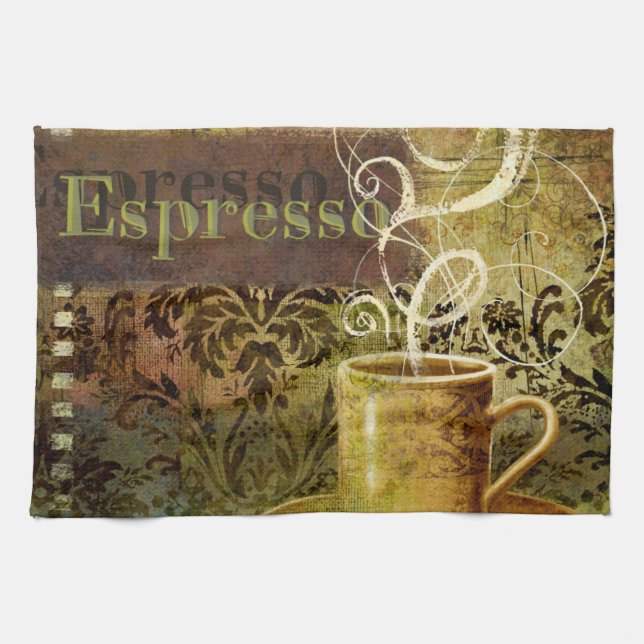Linge De Cuisine Café express (Horizontal)