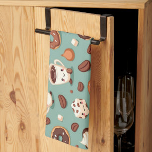 Linge De Cuisine Café mignon
