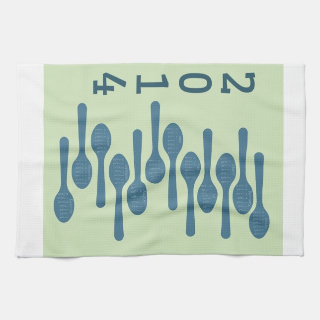 Linge De Cuisine calendrier 2014 de cuisine (Horizontal)
