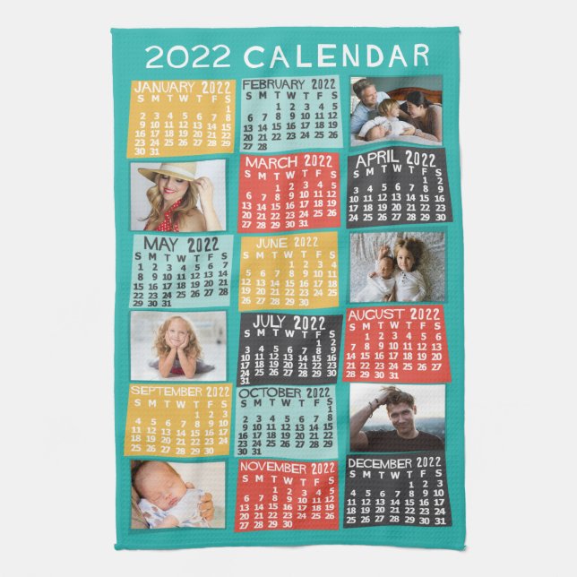 Linge De Cuisine Calendrier 2022 (Voir la description pour la nouve (Vertical)