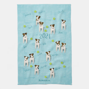 Linge De Cuisine Calendrier Parson Jack Russell Terriers 2021