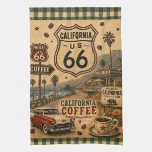 Linge De Cuisine California Classique Café Coffee Coast Americana