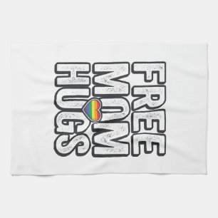 Linge De Cuisine Câlins gratuits de maman Fierté Cœur Vintage T-Shi