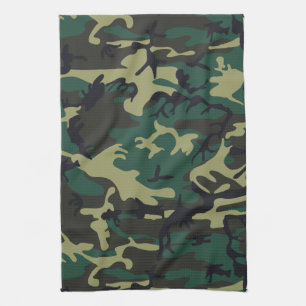 Linge De Cuisine Camouflage militaire