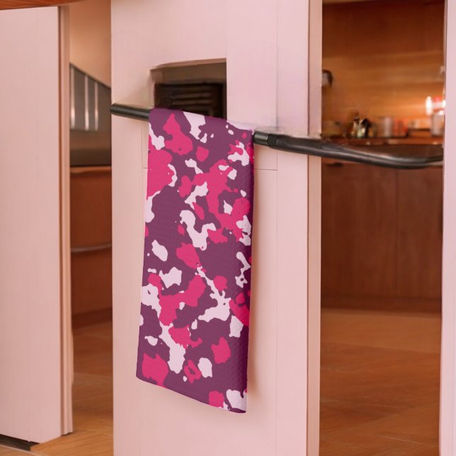 Linge De Cuisine Camouflage rose (Kitchen Towel)