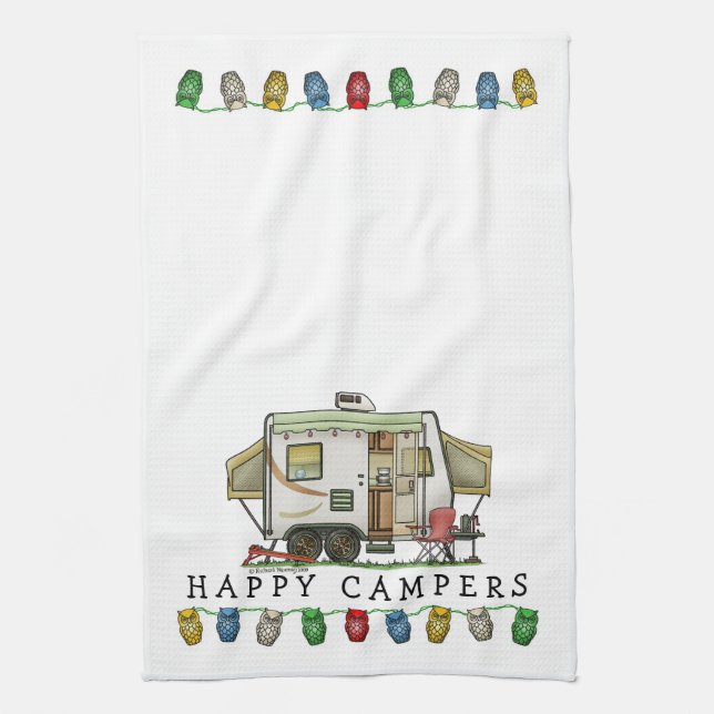Linge De Cuisine Campeur expansible de remorque de Hybred (Vertical)