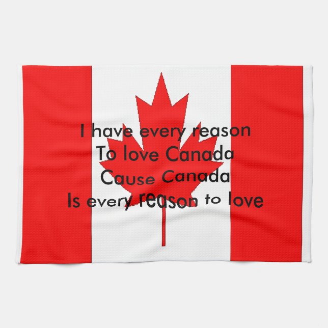 Linge De Cuisine Canada (Horizontal)