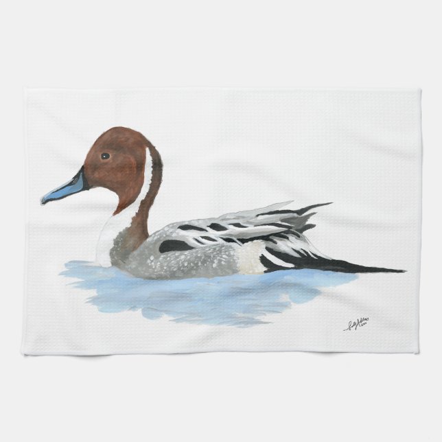 Linge De Cuisine Canard à intail (Horizontal)