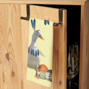 Linge De Cuisine Canard indien de Thanksgiving