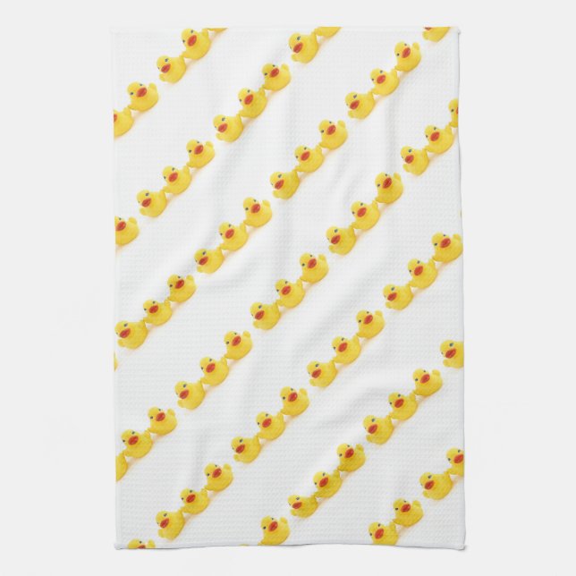 Linge De Cuisine Canards en caoutchouc jaunes (Vertical)