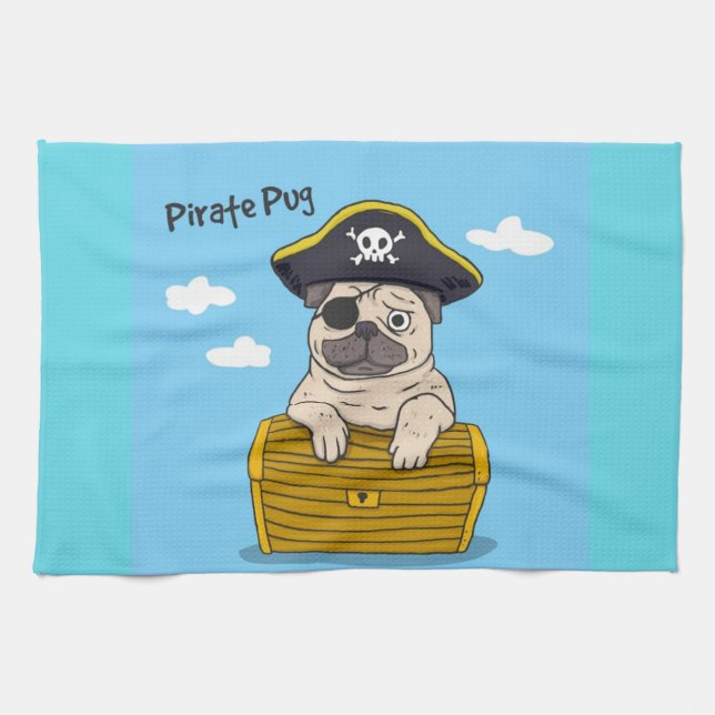 Linge De Cuisine Carlin pirate (Horizontal)