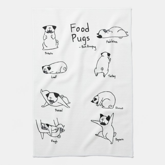 Linge De Cuisine Carlins de nourriture (Vertical)