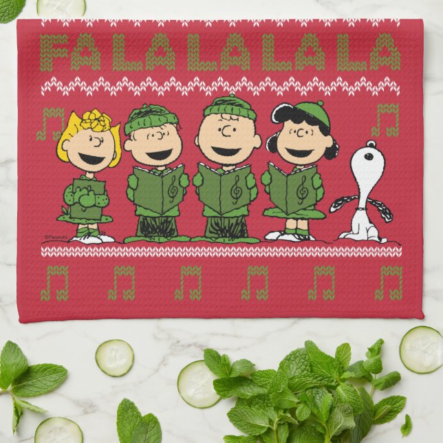 Linge De Cuisine Caroling Christmas Sweater Graphic (Plié)