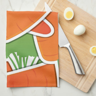 Linge De Cuisine Carottes funky !
