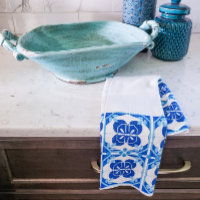Carrelage bleu et blanc Azulejos