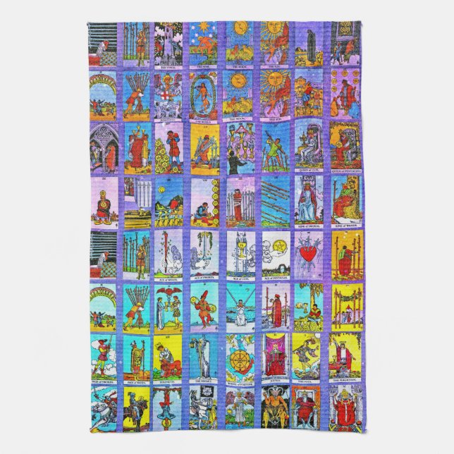 Linge De Cuisine Cartes Tarot (Vertical)