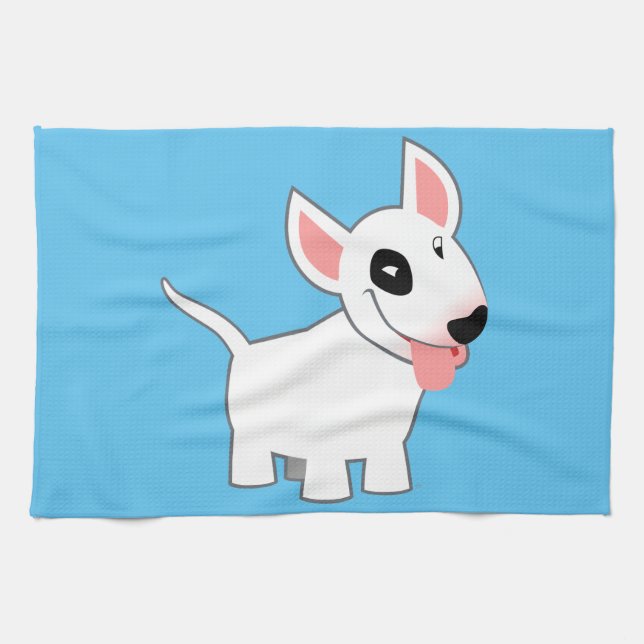 Linge De Cuisine Cartoon mignon Terrier (Horizontal)
