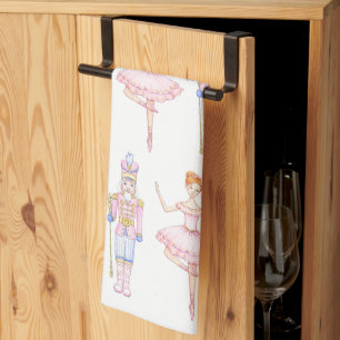 Linge De Cuisine Casse-noix Grandmillennial Christmas Tea Towa