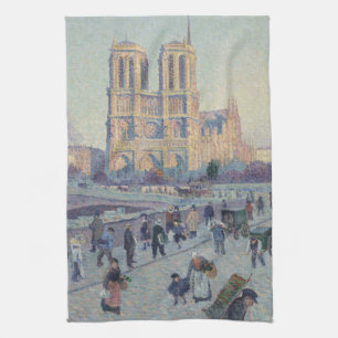 Linge De Cuisine Cathédrale Notre-Dame Paris France Peinture classi
