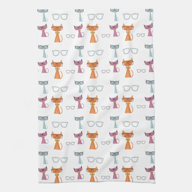 Linge De Cuisine Cats hanche (Vertical)