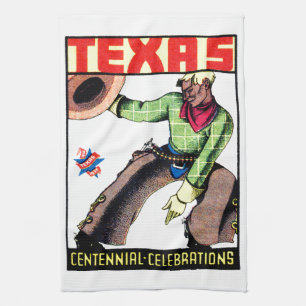 Linge De Cuisine Centenaire du Texas 1936