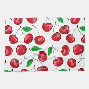 Linge De Cuisine Cerises