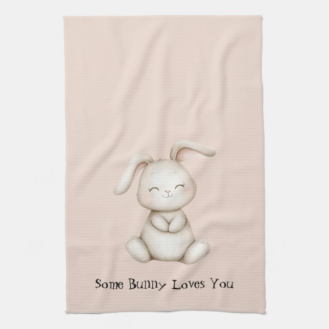 Linge De Cuisine Certain Lapin T'aime (Vertical)