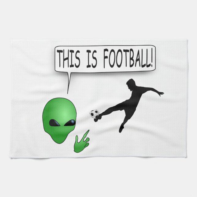 Linge De Cuisine C'Est Du Football (Horizontal)