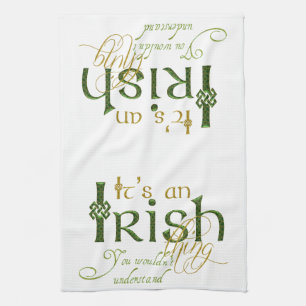 Linge De Cuisine C'est irlandais