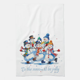 Linge De Cuisine C'est la saison d'être joyeux Danse joyeuse des bo