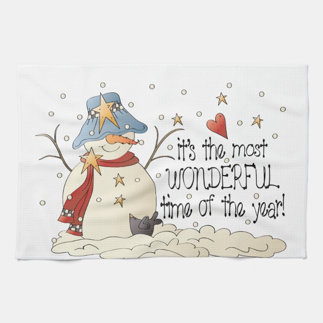 Linge De Cuisine C'est le moment le plus merveilleux de l'année bon (Horizontal)