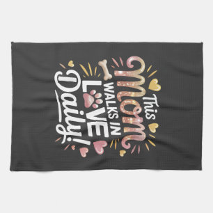 Linge De Cuisine Cette maman marche dans l'amour quotidien - Vie de