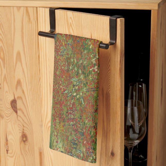 Linge De Cuisine Champ de pavot - Vincent van Gogh (Pliage en tiers)