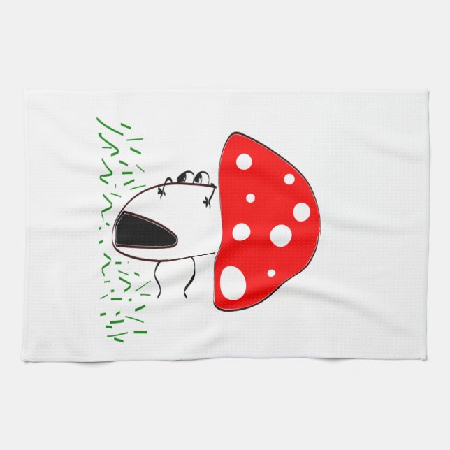 Linge De Cuisine champignon (Horizontal)