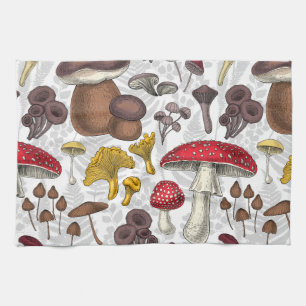Linge De Cuisine Champignons sauvages