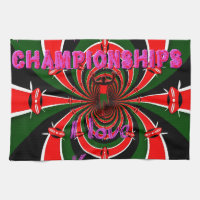 Championnats du monde d'athlétisme du Kenya : Drap