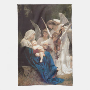 Linge De Cuisine Chant des Anges (1881) de Bouguereau
