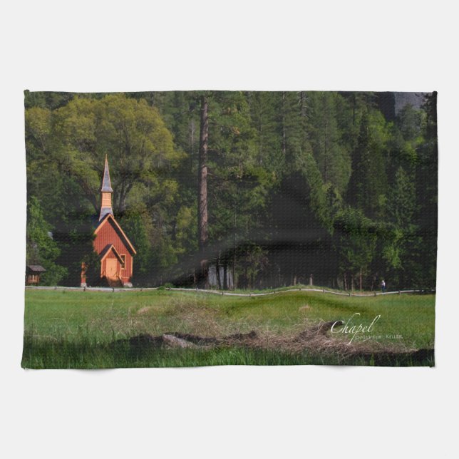 Linge De Cuisine Chapelle de Yosemite (Horizontal)