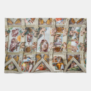 Linge De Cuisine Chapelle Sixtine Michelangelo - Vatican, Rome, Ita