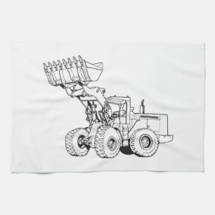 Linge De Cuisine Chargeur frontal