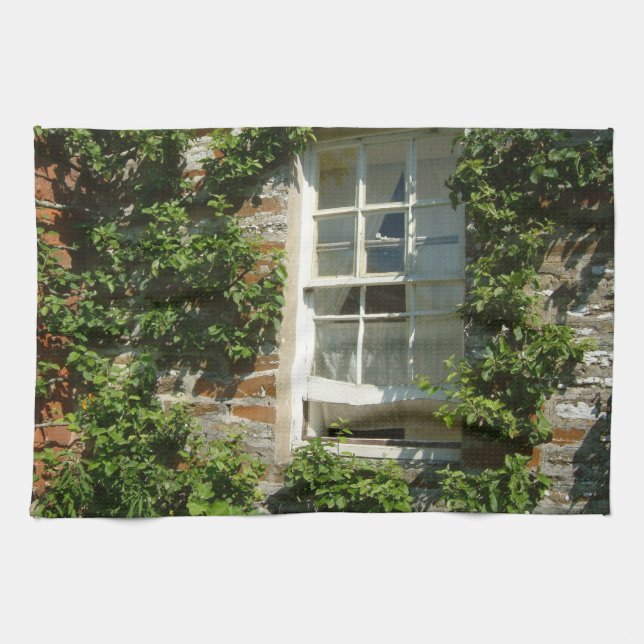 Linge De Cuisine Charmant cottage anglais I (Horizontal)